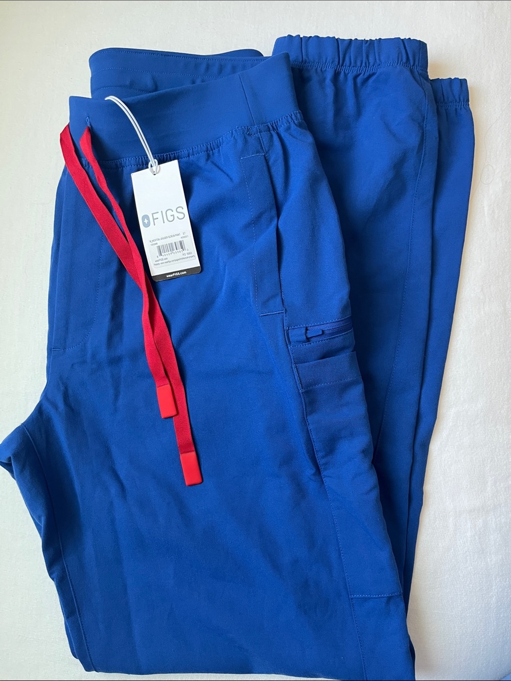Figs Scrub Pants Royal Blue NWT